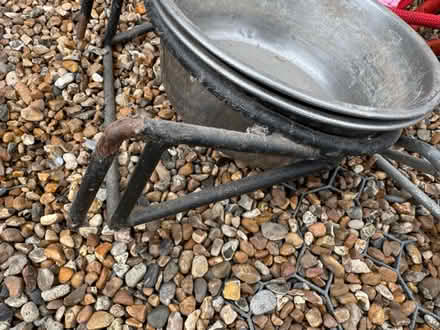 Photo of free Dog bowls, holder and leads (BR1) #3