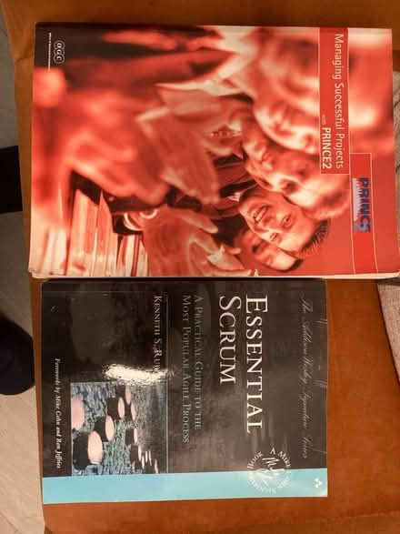 Photo of free Scrum and Prince2 books (Prescot) #1