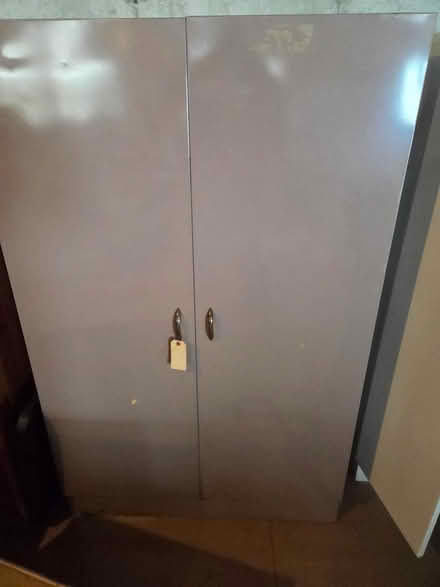 Photo of free Metal storage cabinets (three) (Howell) #1
