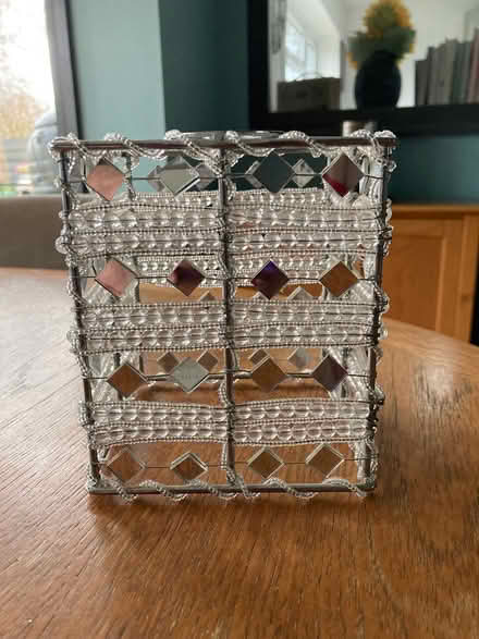 Photo of free Lamp shade with mirror tiles (HR6 Yarpole) #1