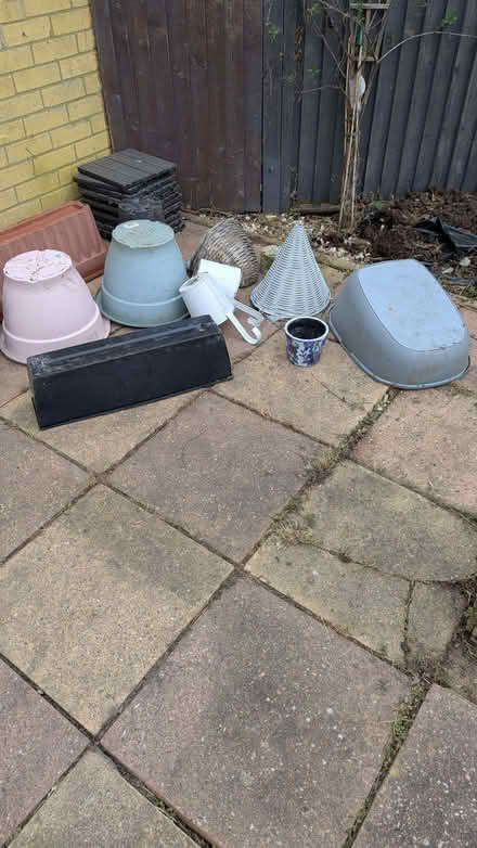 Photo of free Pots And Garden Tiles (ME12) #1