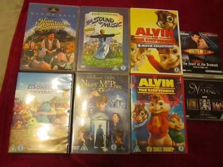 Photo of free Childrens DVDs-Alvin&Chipmunks etc (Southchurch SS2) #1
