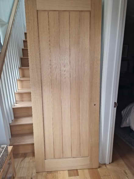 Photo of free Oak veneered internal door 78"*32" (North Shields NE29) #1