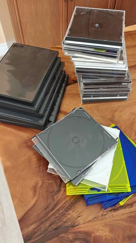 Photo of free blank DV's and DVD/CD Jewel Cases (2808 Tradewind Dr., Miss.) #2