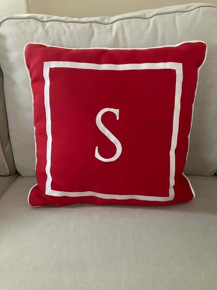Photo of free Almost new couch pillow (Havertown) #1