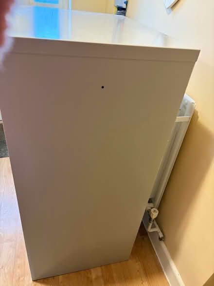Photo of free Bisley metal filing cabinet three drawers two keys (Poplars SG2) #2