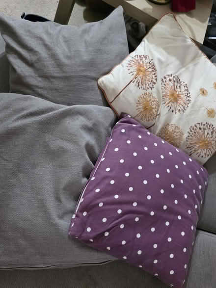 Photo of free 4 cushions with covers (CH43 prenton) #1