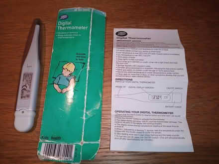 Photo of free Digital Thermometer – Needs Battery (City centre S1) #2