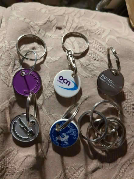 Photo of free Trolley tokens and spare keyrings (Chapel End E4) #1