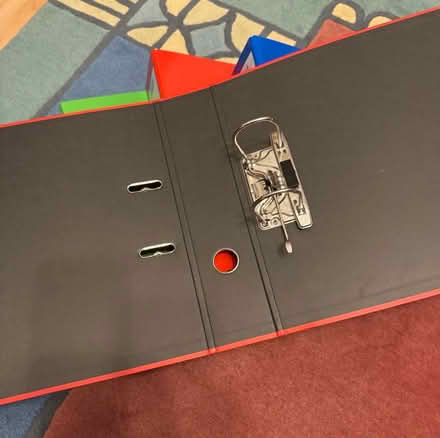 Photo of free Four lever arch files (Goffs oak EN7) #2