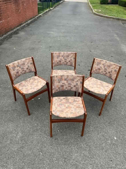 Photo of free Teak dining chairs (Horfield Bristol) #3