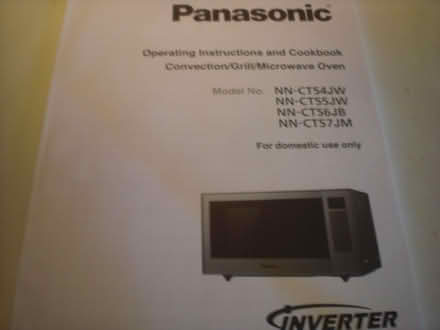 Photo of free PANASONIC NN-CT55 Combi Oven, Grill & Microwave - White (Hatch RG24) #3