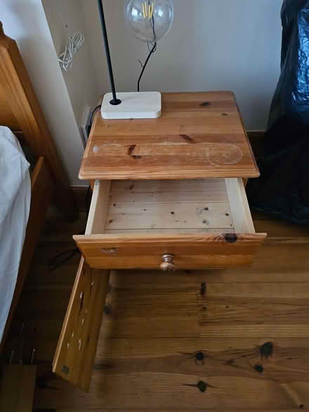 Photo of free Bedside locker (Glenageary) #2