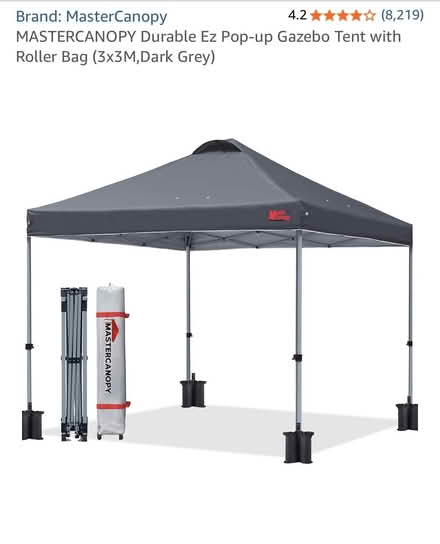 Photo of free MasterCanopy pop-up gazebo tent (Kinsale) #1