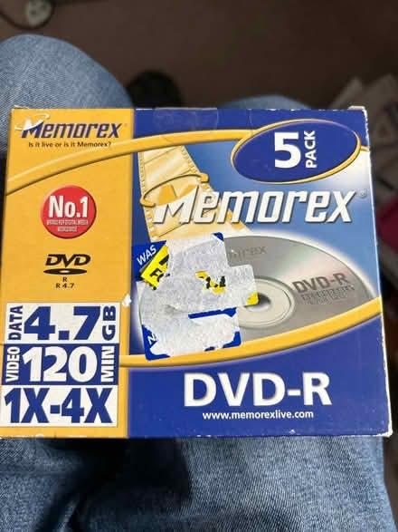 Photo of free DVD-R recording discs (Woodley RG5) #1