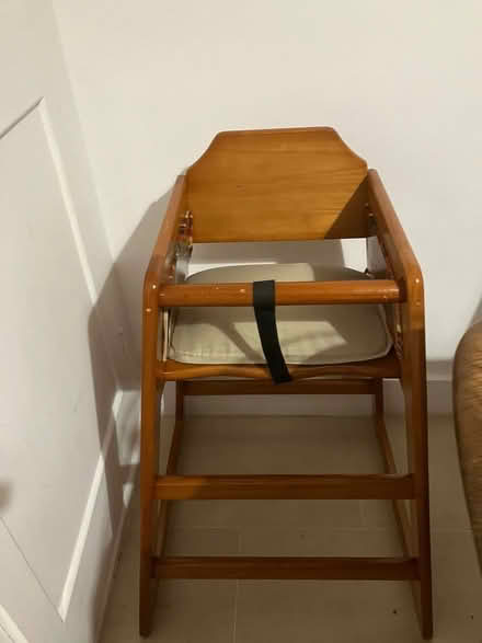 Photo of free Wooden high chair (Dunkeswell) #1