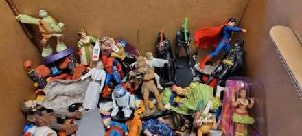 Photo of free Disney, Star Wars figures (Castro St and W El Camino Real) #1