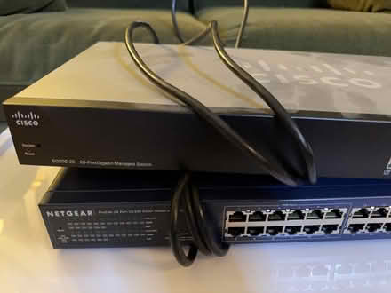 Photo of free two gigabit switches, some cables (near Tartan/ Jockvale) #2