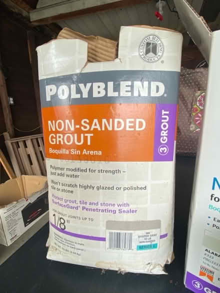 Photo of free Grout Lot (NE Ballard) #1