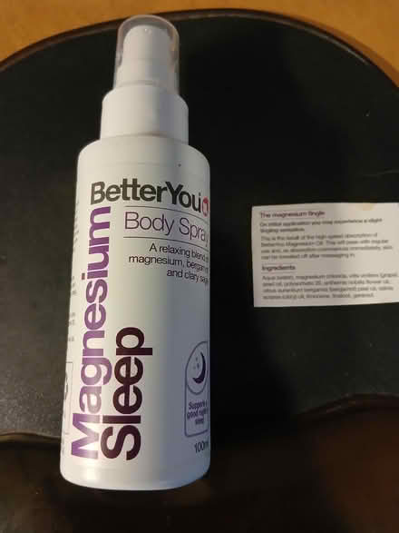Photo of free Magnesium sleep spray (West Malvern WR14) #1