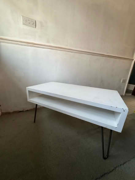 Photo of free Wood Coffee table with Shelf (Woodside SE25) #3
