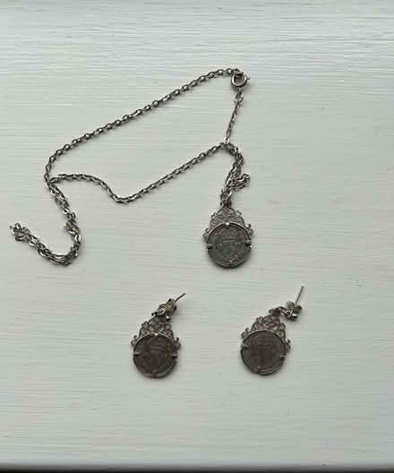Photo of free Silver Necklace and matching earrings (Willerby HU10) #1
