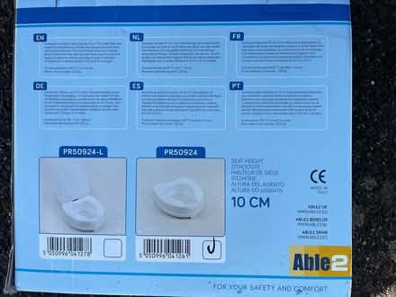 Photo of free 2 Raised Toilet Seats (CT5) #2