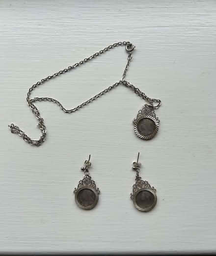 Photo of free Silver Necklace and matching earrings (Willerby HU10) #2