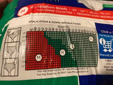 Photo of free Medium size adult diapers - 4 packs (East Somerville) #3