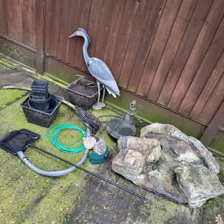 Photo of free Pond pump + Lily + Waterfall (Fordham Heath CO3) #1