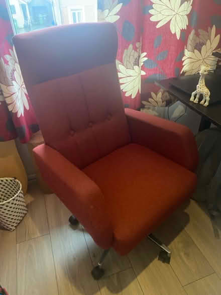 Photo of free Red office chair (Rhwibina CF14) #1