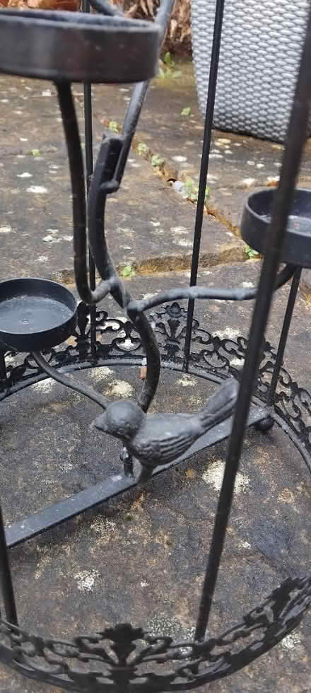 Photo of free Metal bird cage tea light holder (Stevenage SG2) #2