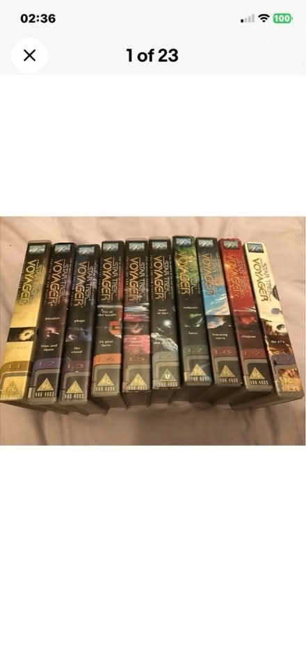 Photo of free Star Trek VHS 1.1 To 1.10 (Abbots Langley WD5) #1