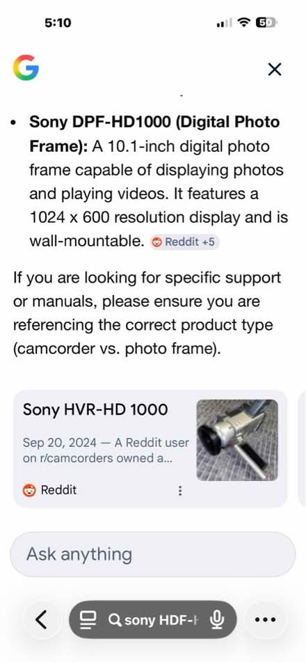 Photo of free Sony Digital Photo Frame (Near Wootton High School) #3