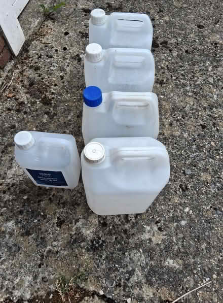 Photo of free Water containers (Horley) #1
