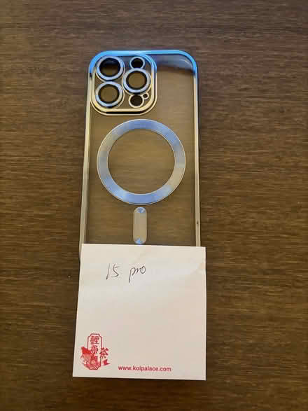 Photo of free iPhone 15 pro case (Sunnyvale - Homestead/Mary) #1