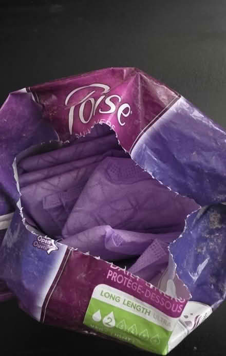 Photo of free Liner pads -- Poise + Carefree (Maywood Park Santa Clara) #2
