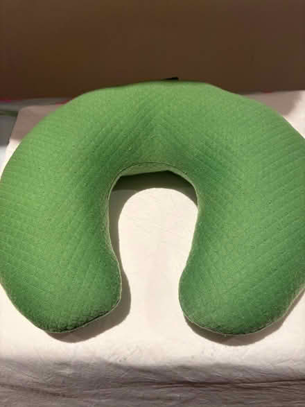 Photo of free Green neck pillow (Churchtown) #1