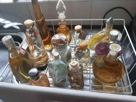 Photo of free Shaped toiletry jars/bottles (Riddlesdown) #1