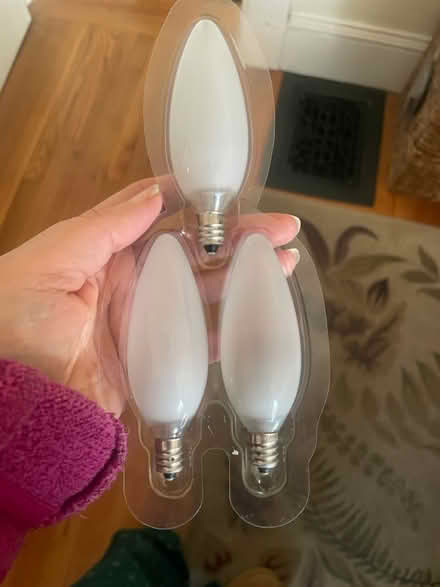 Photo of free 40 Watt Chandelier Light Bulbs (Malden’s West Side) #1