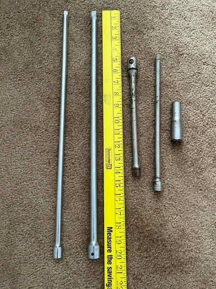 Photo of free socket exension bars, misc - Pepp (Pepp, Town, Groton,other towns) #1