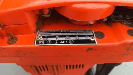 Photo of free Electric Chainsaw (Kendal LA9) #3