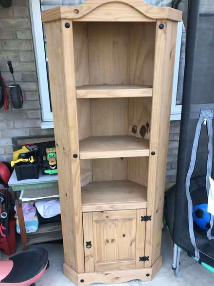 Photo of free Triangular Wooden Corner Unit (Minster Lovell OX29) #1