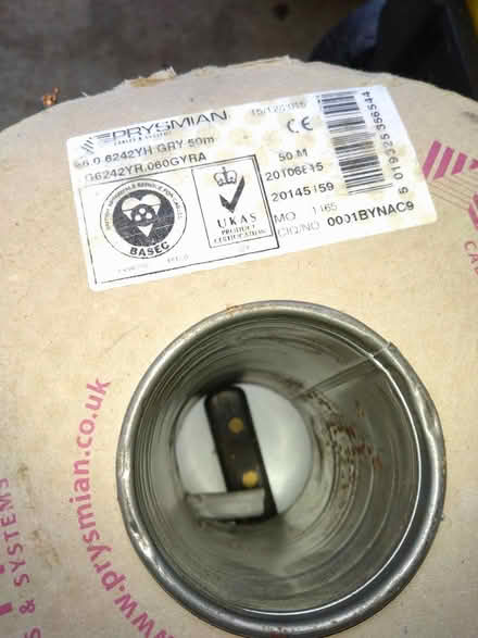 Photo of free Roll of electrical cable (Hitchin SG4) #1