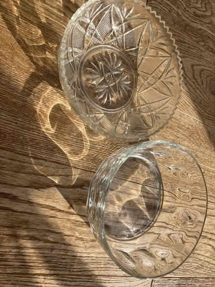 Photo of free 2 cut glass bowls (Malvern WR14) #1