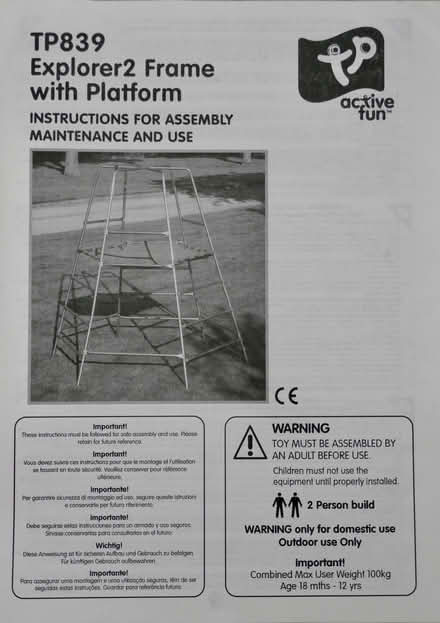 Photo of free Climbing frame and slide (Freshford) #3