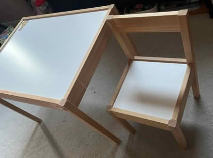Photo of free IKEA Latt table and chair (Russell Square WC1N) #1