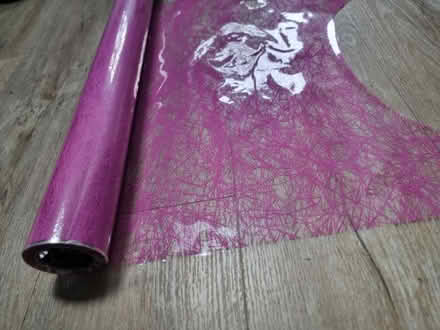 Photo of free Roll plastic - flowers? (Sale M33) #2