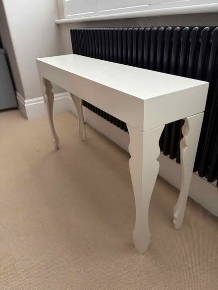 Photo of free White Console Table (East Dulwich, SE22) #1