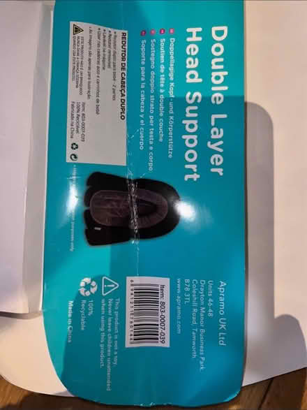 Photo of free Seat Head & Body Support (baby) (West acton - W3) #3